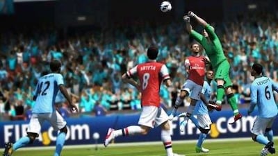 Using Fifa 13's new match-day features, real-life events – such as Arsenal's run of good form – will be incorporated into commentary.