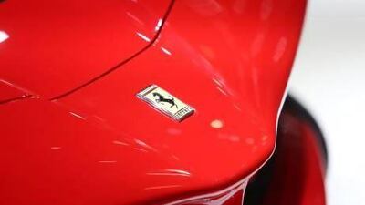 Ferrari sold 264 cars in the Middle East in the first half of the year, representing a 39 per cent sales increase year on year. Chris Ratcliffe / Bloomberg News