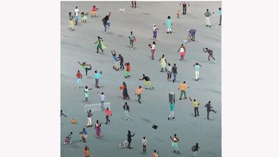 Part of Sameer Kulavoor's series 'A Man in the Crowd'. Courtesy TARQ