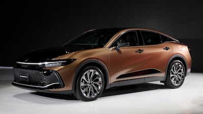 The four vehicles in the line-up are the crossover, sport, sedan and estate models. Photo: N-Rak Photo Agency