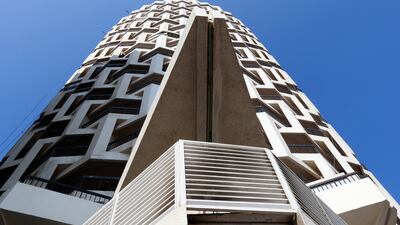 The 16-storey structure's official name is the Saeed Al Kalili Building. Ravindranath K / The National