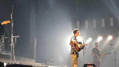 The 1975 are one of the first music acts to play at Dubai's Coca-Cola Arena. Sophie Prideaux / The National
