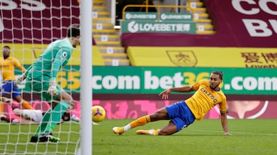 Everton striker Dominic Calvert-Lewin, up £20.98m to £41.05m. Getty