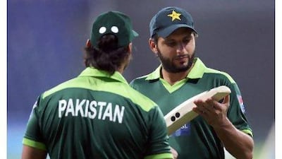 Neither Shahid Afridi, right, nor Shoaib Akhtar were in the side on the England tour when the spot-fixing scandal erupted. Both players were brought in, as a result, for the one-dayers that followed.