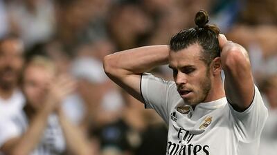 Gareth Bale faces a fight to be fit for Real Madrid's Uefa Champions League game with CSKA Moscow in midweek. AFP