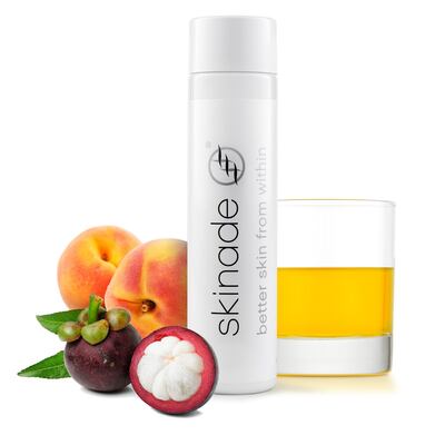 Skincare skincare drink. Courtesy Skinade