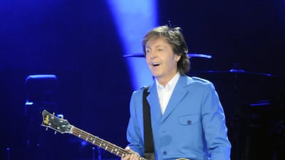 Paul McCartney shared that he hoped for 2022 to shine bright. AP