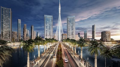 Dubai Creek Tower was due to be located in the centre of the Dubai Creek Harbour development. Emaar Properties