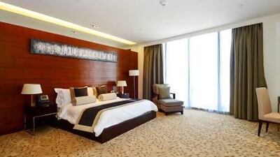 A three-bedroom penthouse in Downtown Dubai