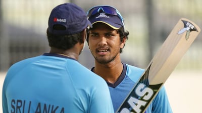 Dinesh Chandimal removed himself from Sri Lanka's final three matches at the World Twenty20 due to poor batting form. Aijaz Rahi / AP