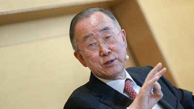 Former UN secretary general Ban Ki-moon urged member states to give the next UN leader stronger political backing to match the office’s moral authority, saying credibility is insufficient without the power to act. EPA