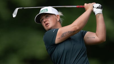 Chloe Williams finished with an even-par 73 in Round 2 of the PIF London Championship at Centurion Club in St Albans, England, on August 9, 2025. Getty Images