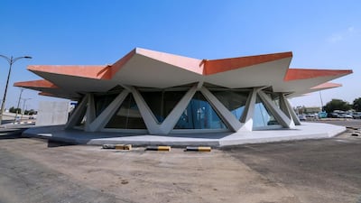 The Sharjah Flying Saucer building first became operational in 1978. Victor Besa for The National