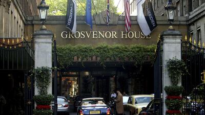 Saudi buyers are reportedly part of a Middle East consortium that has bid $1.3 billion for London’s Grosvenor House hotel. Lee Besford / Reuters