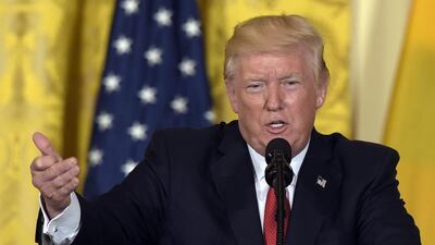 President Donald Trump wrote “covfefe” in an apparently unfinished Twitter post, sparking a debate on Twitter about the meaning of the word. Susan Walsh/AP Photo