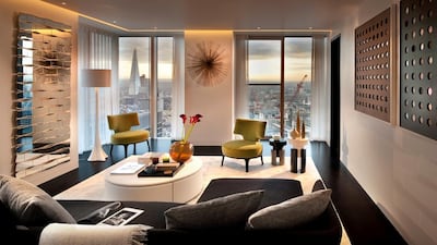 The Heron penthouse second living room. Courtesy Ronson Capital Partners