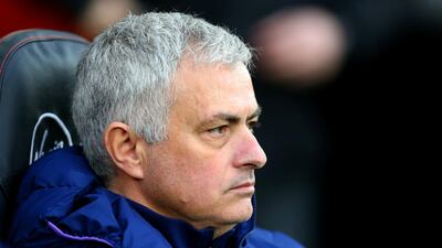 Tottenham Hotspur manager Jose Mourinho prepares for a busy week. PA