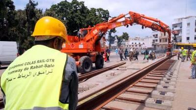 In Morocco, urban planners are working to connect Rabat and Sale with a 31-station tram network that should open by the end of this year. Abdelhak Senna / AFP