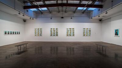 Youssef Nabil's work is on show at the Third Line Gallery in Dubai. Courtesy Youssef Nabil/The Third Line.