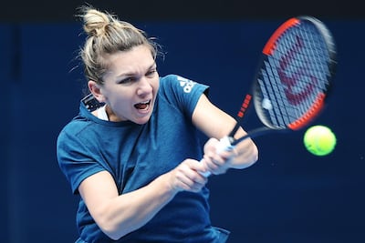 Simona Halep. Michael Dodge / Getty Images