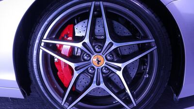 The supercar segment of the UAE car market made huge gains through 2013. Above, the Ferrari California T will be on the streets of the UAE this coming August. Jaime Puebla / The National