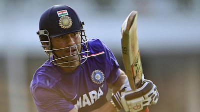 Sachin Tendulkar has for years been able to perform despite immense pressure from fans. Rajanish Kakade / AP Photo