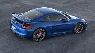 The Cayman GT4 could spell the end for the 911. Courtesy Porsche AG