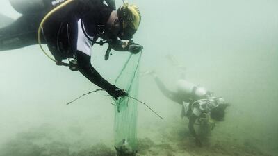 The effort, which took place in the space of 24 hours, started in the early hours of Wednesday morning. Antonie Robertson/The National
