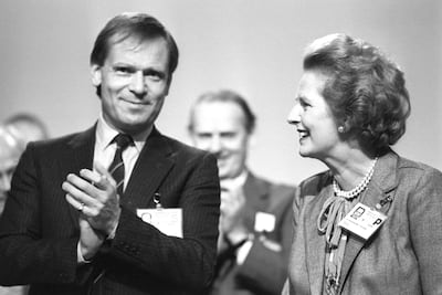 Before becoming a novelist, he had been a Conservative MP and later served as deputy chairman of the Conservative Party under Margaret Thatcher. Getty Images