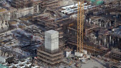 Once the foundations are finished, then work on the museum's galleries will commence. Silvia Razgova / The National