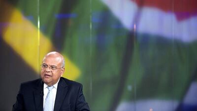 The South African finance minister Pravin Gordhan’s job security is being closely watched both at home and by international investors, who see him as a fiscal bodyguard against state overspending. Jason Alden / Bloomberg