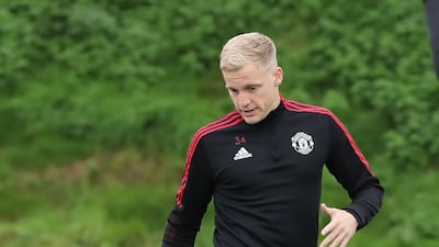 Donny van de Beek will be hoping to play against Leicester.