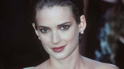 Winona Ryder rewears her Armani gown at the 72nd Annual Academy Awards on March 26, 2000, in Los Angeles, California. Photo: David McNew