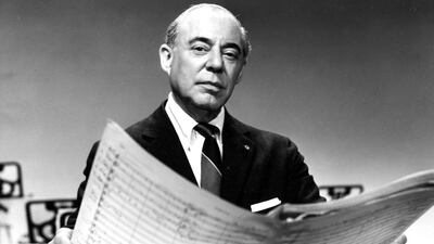 Richard Rodgers, composer of music for more than 900 songs and for 43 Broadway musicals. Courtesy The Rodgers and Hammerstein Organization