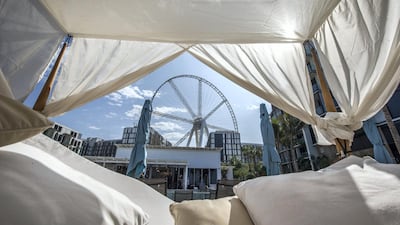 A day bed at Cove Beach. Leslie Pableo for The National