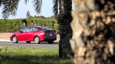 The Toyota Prius in Abu Dhabi. Christopher Pike / The National