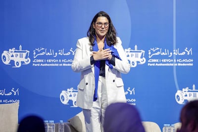 Fatima Ezzahra El Mansouri has been chosen as Morocco's first female prime minister, but some female candidates faced online harassment in the country's recent election. AFP