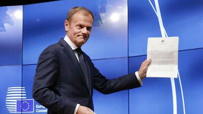Poland's Donald Tusk is a key figure in the European Union. AP