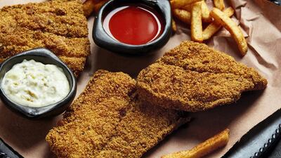 Fried catfish, Dh20 at The Blacksmith Smokehouse