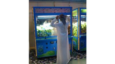 A photo from the book iDubai by the photographer Joel Sternfeld. In it, Sternfeld explores the idea of the mall as a community construct.