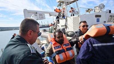 Two ships were attacked off Bulgaria's coast on Tuesday, with crew members rescued from one vessel but the search for the second called off. AFP