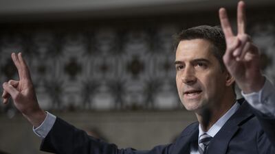 Republican senator Tom Cotton, pictured in 2022. Getty / AFP