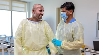 Mr Solangi with Mr Mony