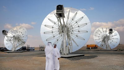 The Mohammed bin Rashid Al Maktoum Solar Park in Dubai. Investors are now looking towards investments that align with their sustainability preferences and values. Reuters
