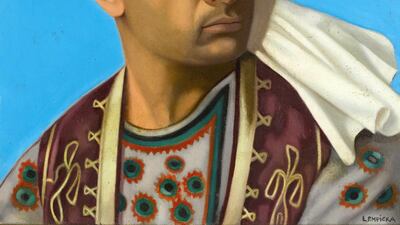 Tamara de Lempicka's Indien à Turban was sold for $150,000 (est. $70,000-90,000).