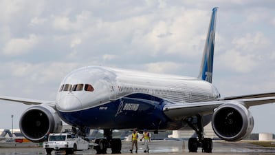 Singapore Airlines has grounded two Boeing 787-10 Dreamliners. AP