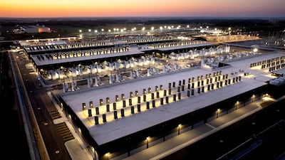 An Amazon Web Services AI data centre. Reuters