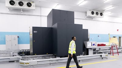 Emirates SkyCargo handles pharmaceutical products such as diabetes and cancer medication, blood derivatives and vaccine. Reem Mohammed / The National