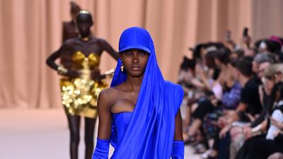 The Jean Paul Gaultier haute couture autumn/winter 2022-2023 show as part of Paris Fashion Week.