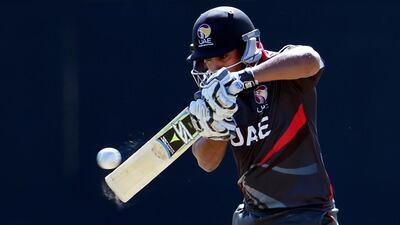 2. Andri Berenger, 27*: Only 23 now but already firmly established at the top of the order for the national team. The Dubai-born opener had a poor World Cup, but he should be a far better player for the experience. Agile fielder but needs to work on getting fitter. William West / AFP